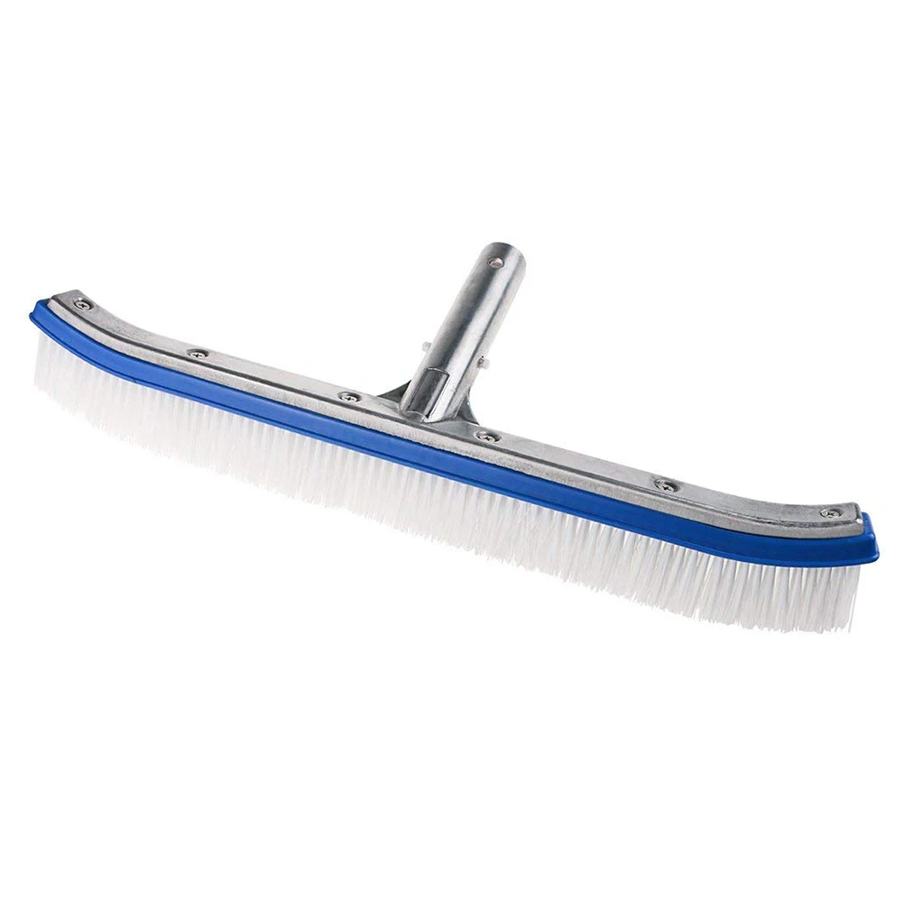 High Density Scrub Moss Remove Aluminum Handle Nylon Hair Wall Powerful Wear Resistant Cleaning Brush Portable Swimming Pool Use | Спорт и