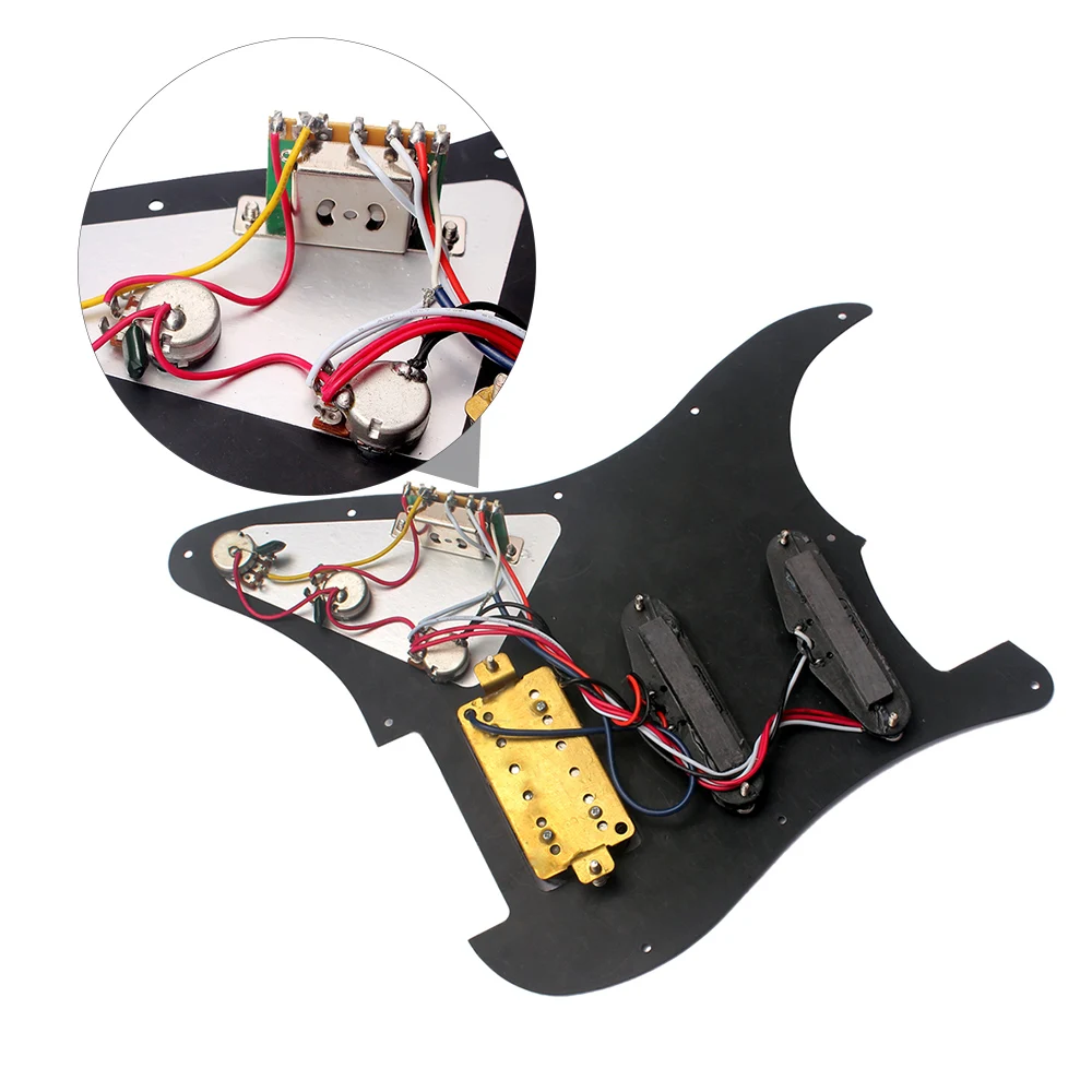 3-х слойный SSH загружено Встроенный кабель накладку хамбакеров набор для старта ST