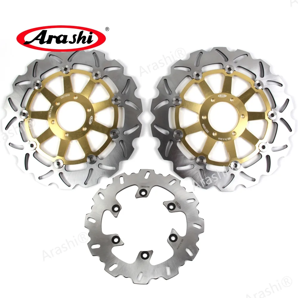 Arashi 1 комплект для YAMAHA TDM 850 1991 1992 1993 1994 1995 1996 1997 1998 1999 2000 2001 ЧПУ передние и задние дисковые тормоза тормозной ротор