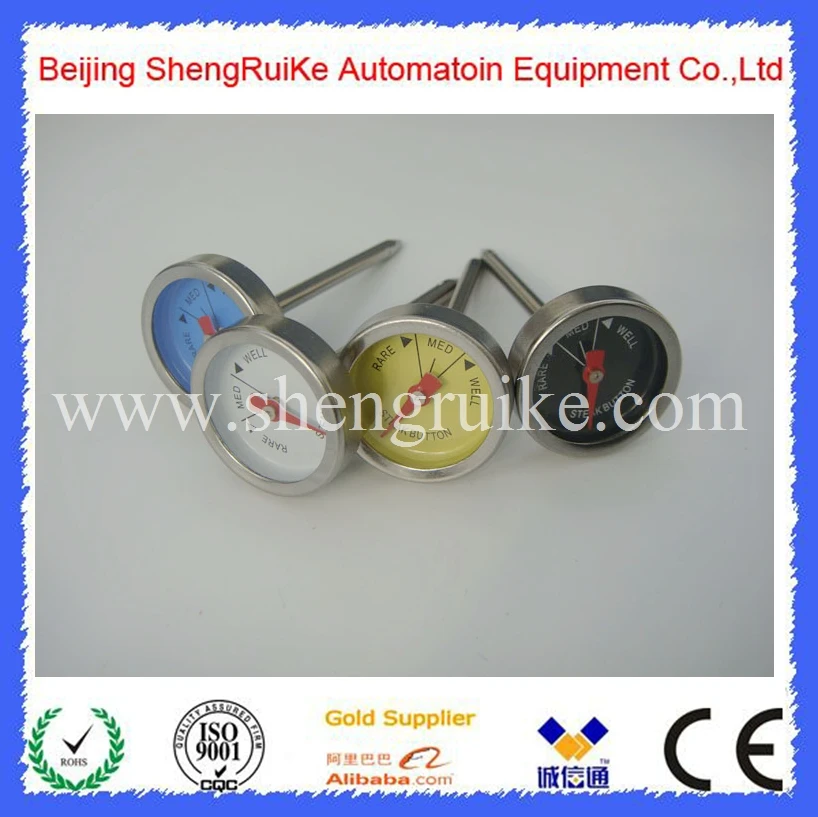 Кнопочный термометр для стейка четыре цвета|thermometer|thermometer k |