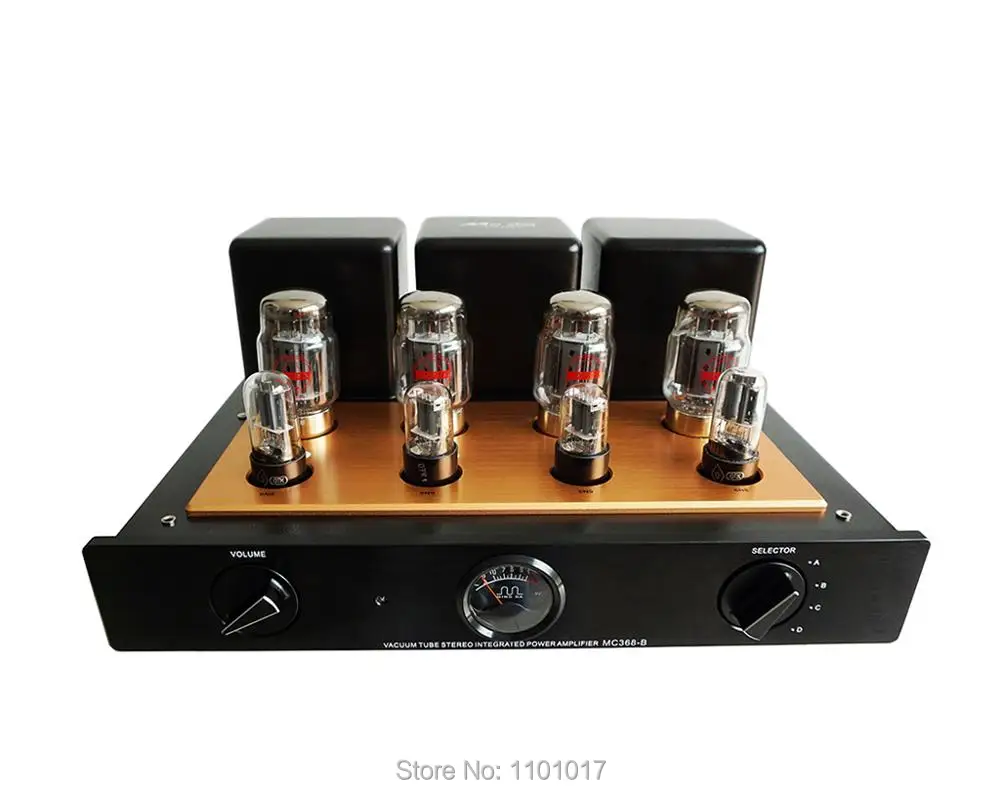 Meixing MINGDA MC368-B KT88 Push-Pull ламповый усилитель HIFI EXQUIS 50wx2 Интегрированная Лампа 6n8p(6SN7) усилитель с пультом дистанционного управления