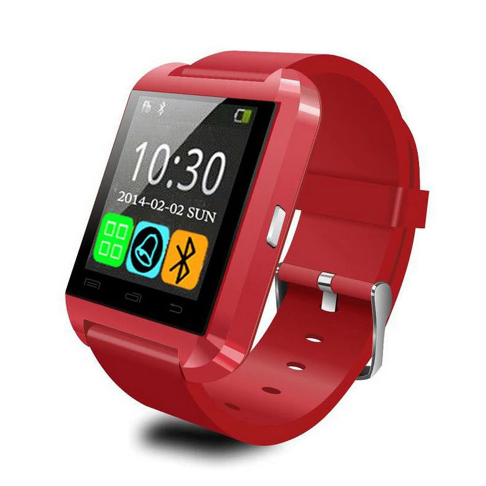 6 видов цветов Bluetooth Smart часы U8 Smartwatch U U80 для iOS iPhone samsung sony huawei телефонов Xiaomi Android PK