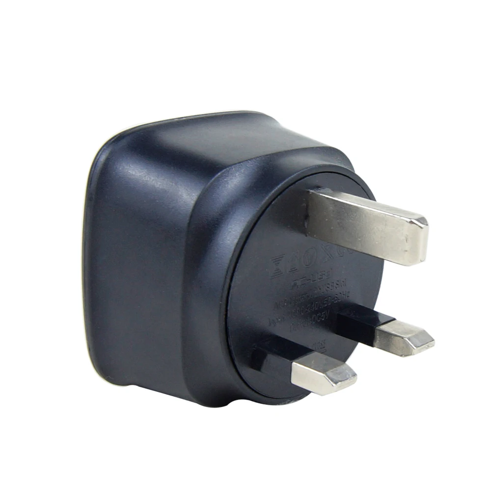 Вилка Великобритании съемная 2 USB 5V 2.1A портативное Сетевое зарядное устройство