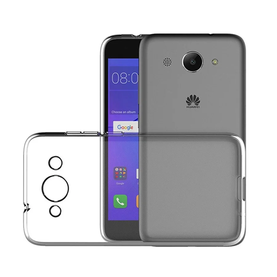 DAHABY For Huawei Y3 Y6 Y9 Y7 Prime Honor 7A Pro 2018 Ultra Thin Soft Back Case Clear TPU Cover Protective Shell Anti-knock |