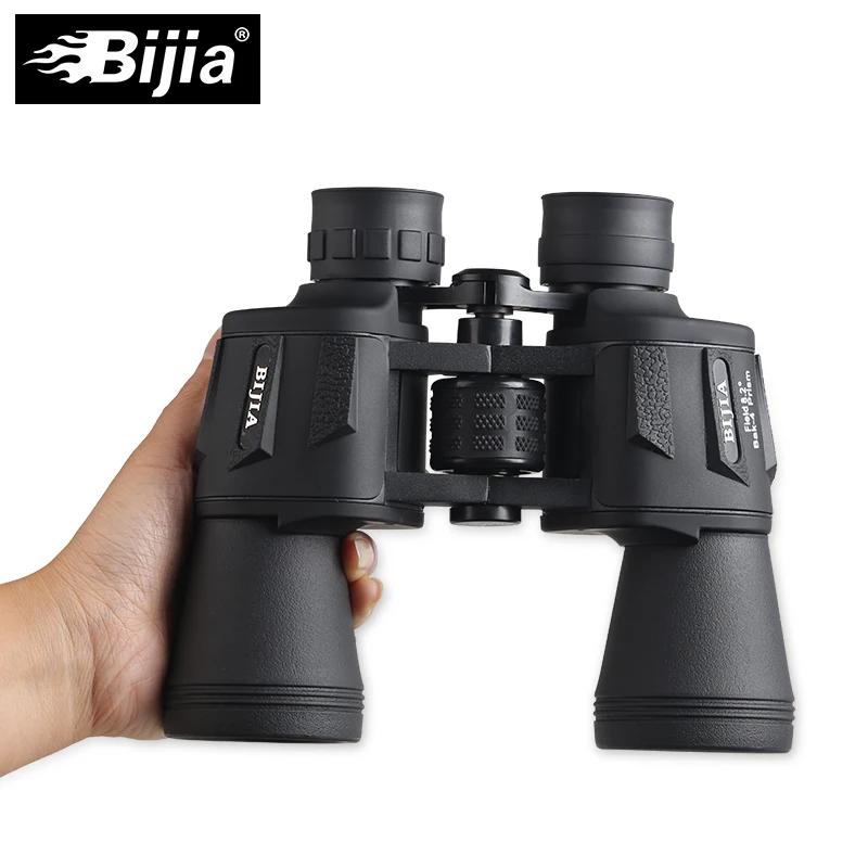 BIJIA 20x50 бинокль с высоким увеличением, дальность действия, водонепроницаемый, фиолетовое покрытие, для театра, для наблюдения за птицами, спортивный телескоп