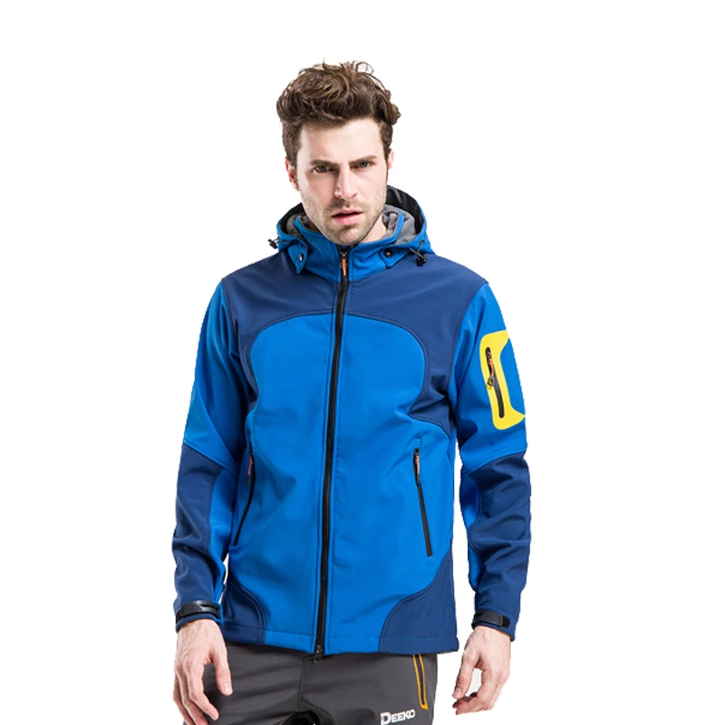 Уличная Мужская Спортивная ветрозащитная куртка для походов в дождь флисовая