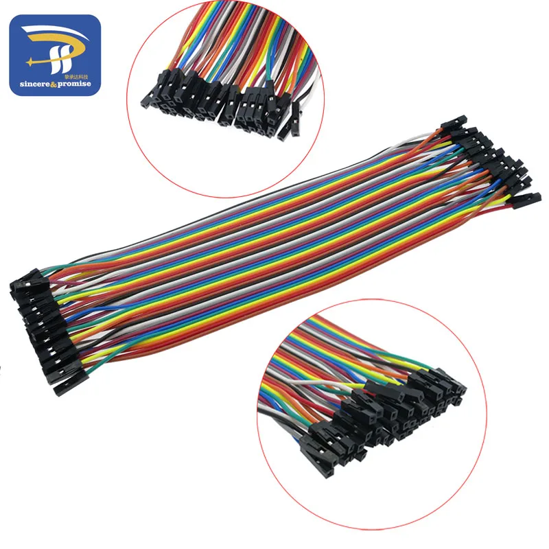 Dupont line 120 шт. 20 см 1P штекер + гнездо и перемычка Кабель для Arduino DIY Kit|jumper wire|line dupontjumper