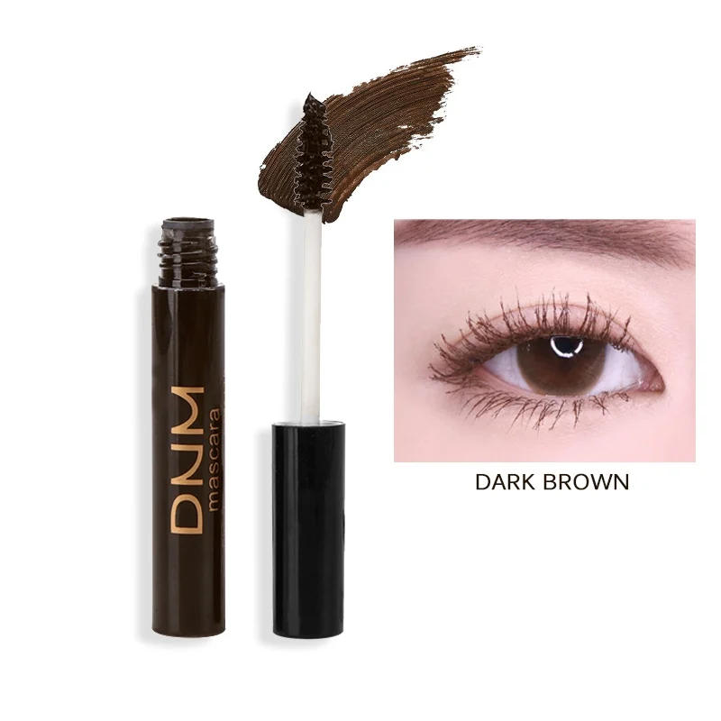 Водостойкая тушь для ресниц 4 вида цветов косметика наращивания коричневая белая