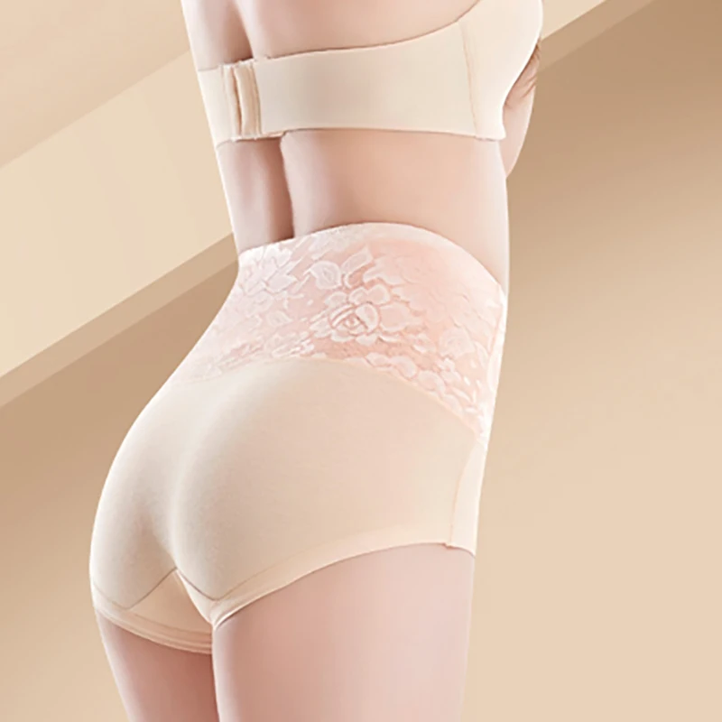 Высокая Талия Body Shaper Трусики-брифы Для женщин, сексуальное нижнее белье для похудения Штаны животик Управление под Штаны