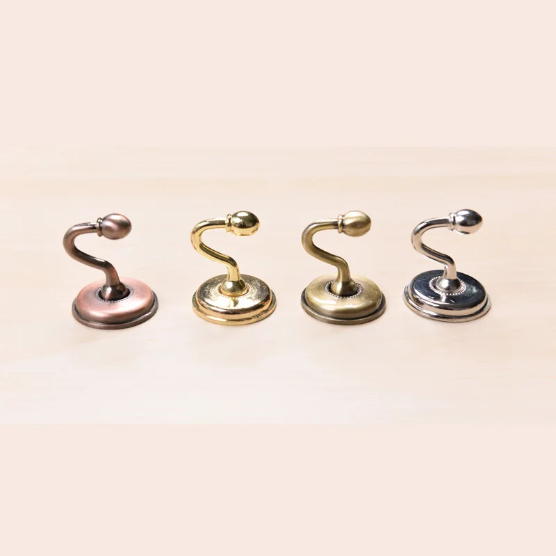 2 шт./компл. держатель для штор из металлического цинкового сплава крючки с