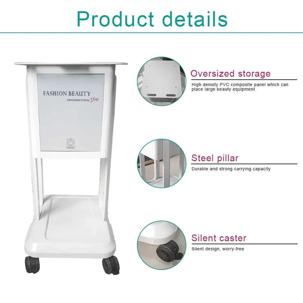 Алюминиевый сплав тележка для салона красоты использования в салонах пьедестал