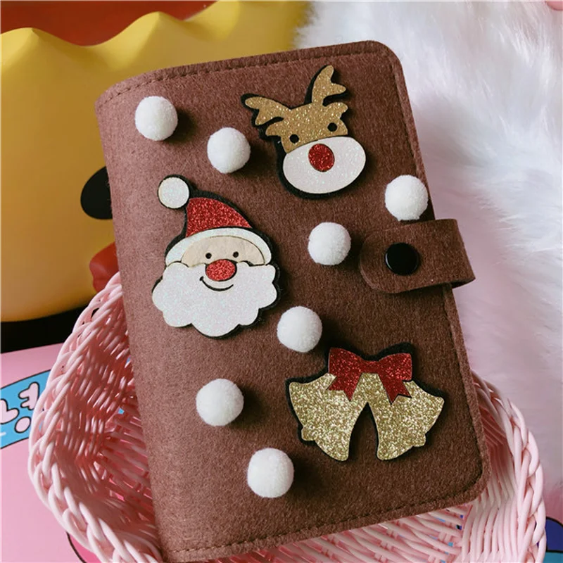 Корейский Ins оригинальный дневник милый мультяшный блокнот Рождественский олень