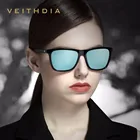 Оригинальные солнцезащитные очки VEITHDIA, спортивные уличные очки унисекс из алюминия TR90, поляризованные линзы UV400, Винтажные Солнцезащитные очки для мужчин и женщин VT6108