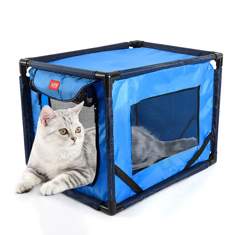 

Foldable Pet Dog Cat Carrier Car Seat Cave Bed Pet Travel Carrier Crate Dog Pet Kennel Playpen for Dogs Pets Cats