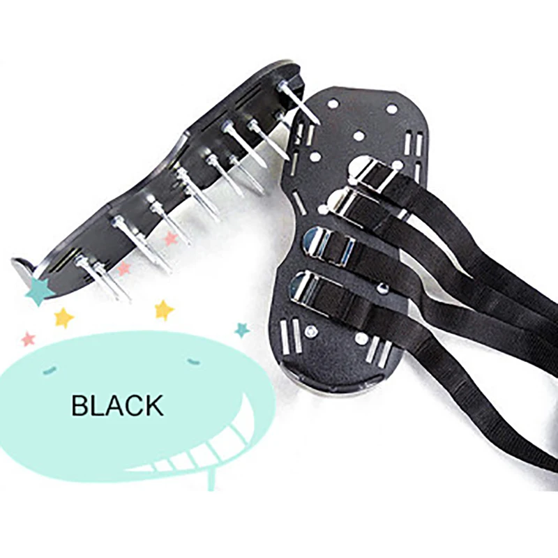 Зеленый аэратор для газона сандалии обувь сада культиватор с металлическими