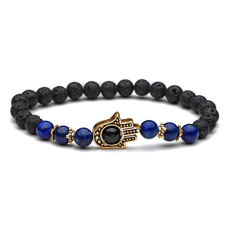 Женский браслет с бусинами из натурального лазурита 6 мм|bracelets for|beads bracelets for womenbead