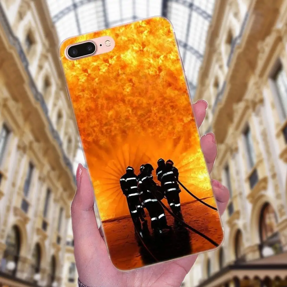 Роскошный силиконовый чехол Emt Fireman Fire Rescue для Huawei Mate 7 8 9 10 20 P8 P9 P10 P20 P30 Lite Plus Pro