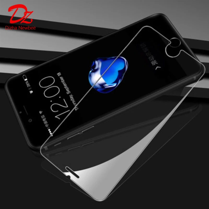 Защитное стекло закаленное 9H 2.5D Arc для iphone X 8 Plus 6 6s 7 3 шт. | Мобильные телефоны и