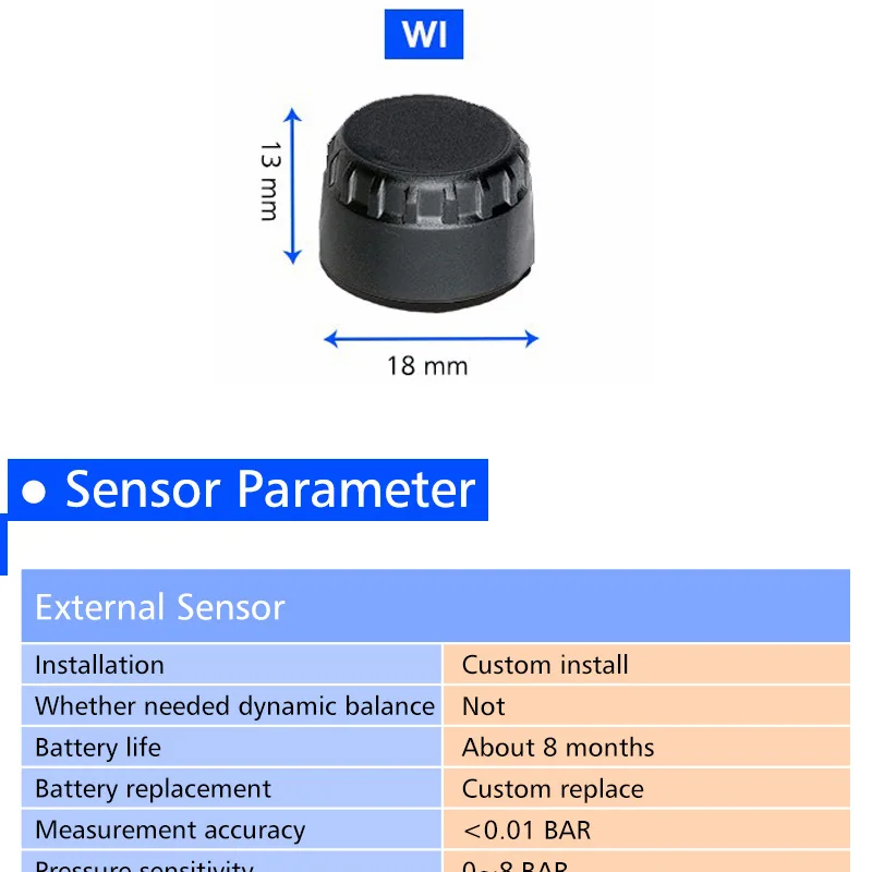 CAREUD M3 мотоциклетные водонепроницаемые TPMS с 2 внешними сенсорами ЖК дисплей