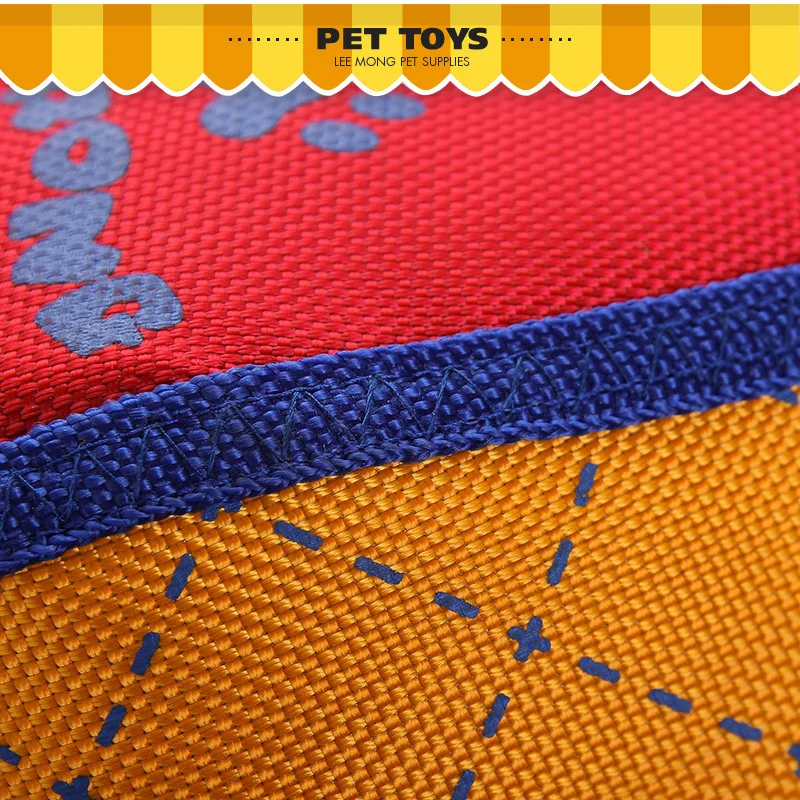 1Pcs Pet Dogs Chew Toys Oxford Knot Ball Durable Braided Bone Rope Teeth Cleaning Playing For Puppy Dog Accesories | Дом и сад