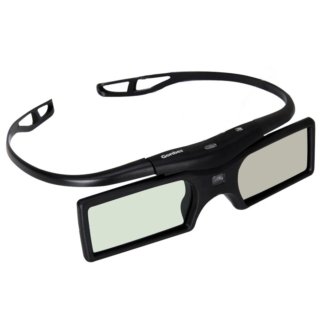 Top Deals Gonbes 3D Glasses for DLP-Link projector Beamer OPTOMA GT750 GT360 HD20 HD21 Benq Viewsonic Acer Dell Vivitek SHARP |