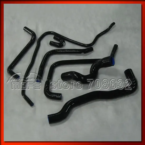 MOFE 7pcs Red комплект силиконовых шлангов радиатора для Saab 9-3 2 0 T 1998 ~ 2002 |