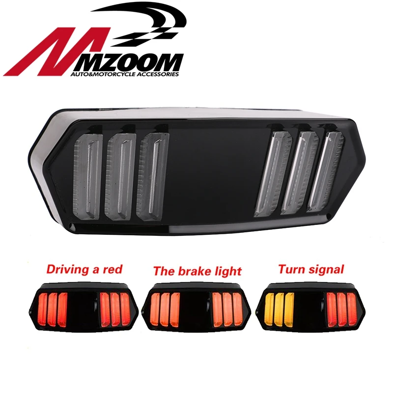 Бесплатная доставка мотоцикл тормозных хвост светодиодные лампы световые
