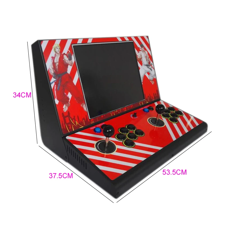 Box7 3D встроенный 2177 аркадные игры игровая консоль с 15 дюймов ЖК-дисплей для 2 игрока разъем HDMI VGA