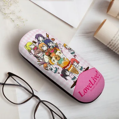 Аниме Sword Art Online Fate Re Lovelive! Черный Рок Шутер красочные очки Чехол игрушка Наруто Косплей очки чехол s Moudel игрушки