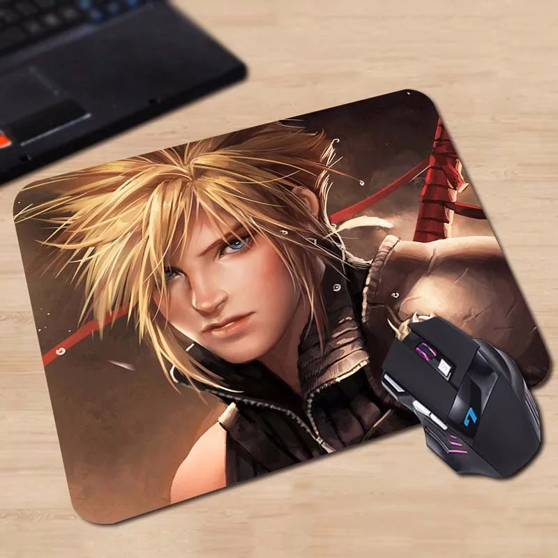 Final Fantasy characes Настольный игровой коврик для мыши(CLOUD STRIFE-FINAL FANTASY 2) игровой коврик для легкой атлетики