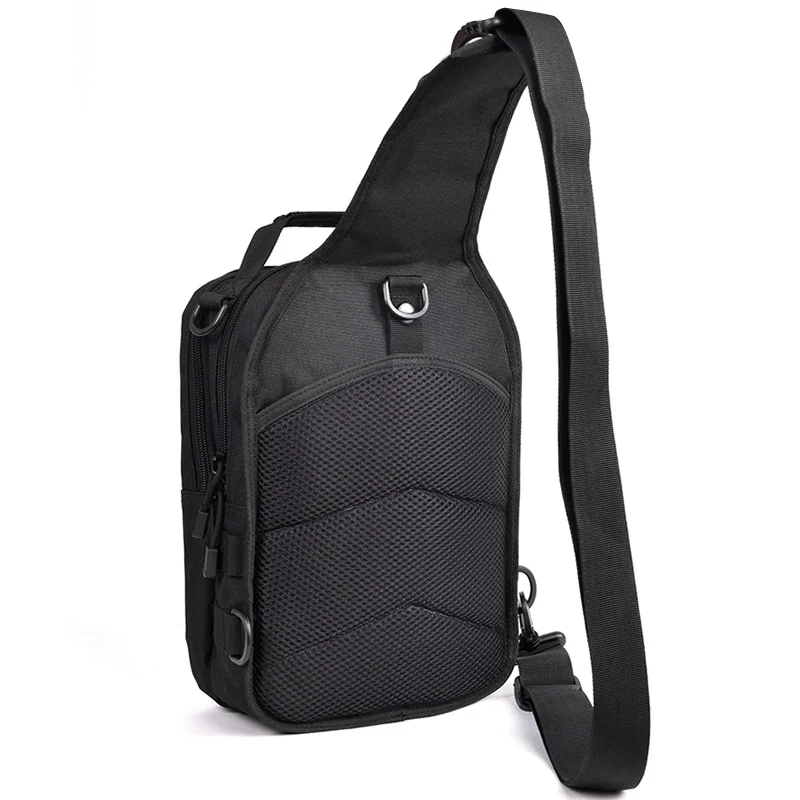 Большая вместительная тактическая нагрудная сумка камуфляжная Сумка для охоты