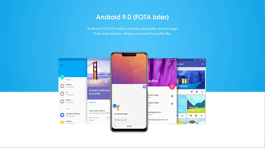 Elephone A5 Android 8,1 6,1" 18,7: 9 P60 MT6771 Четырехъядерный 4 ГБ ОЗУ 64 Гб ПЗУ 12 Мп+ 20 МП разблокировка лица отпечаток пальца 4G мобильный телефон