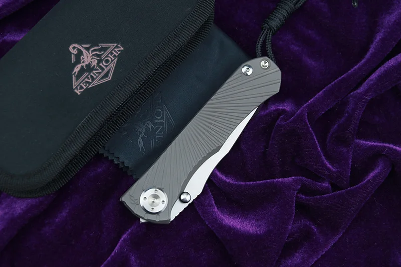 Кевин Джон CR стартак Umnumzaan складной нож m390 лезвие титановая ручка для кемпинга охоты выживания карманные кухонные ножи для фруктов