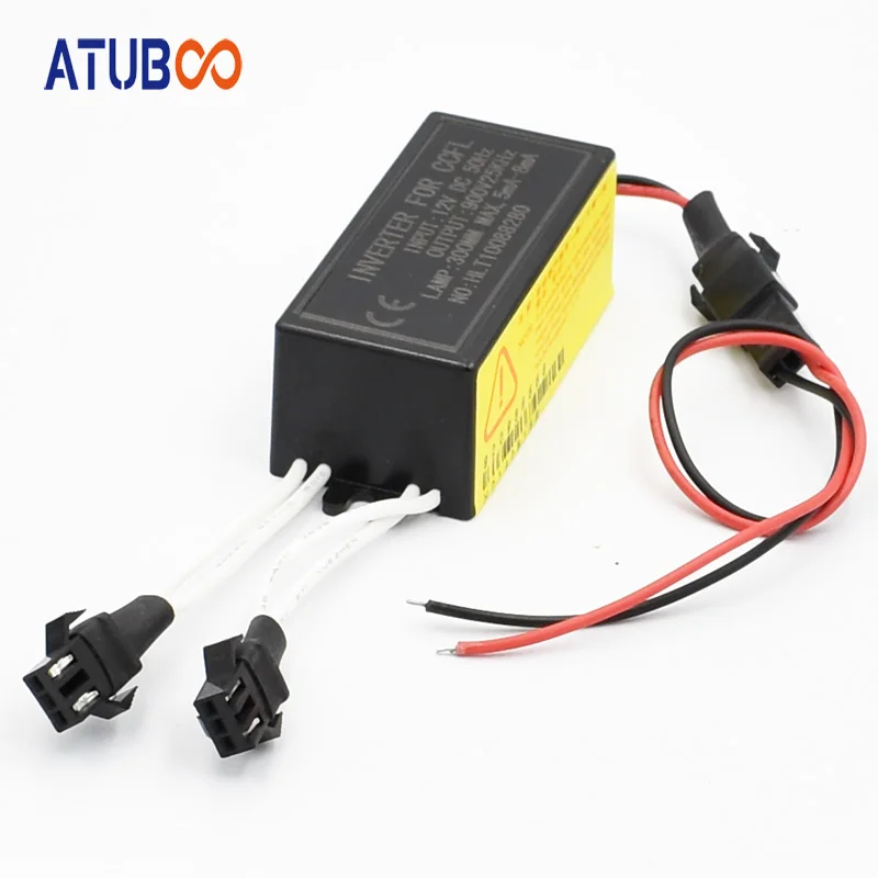 12V с холодным катодом (CCFL Ангел инвертор глаз гало кольца драйвер дневного света