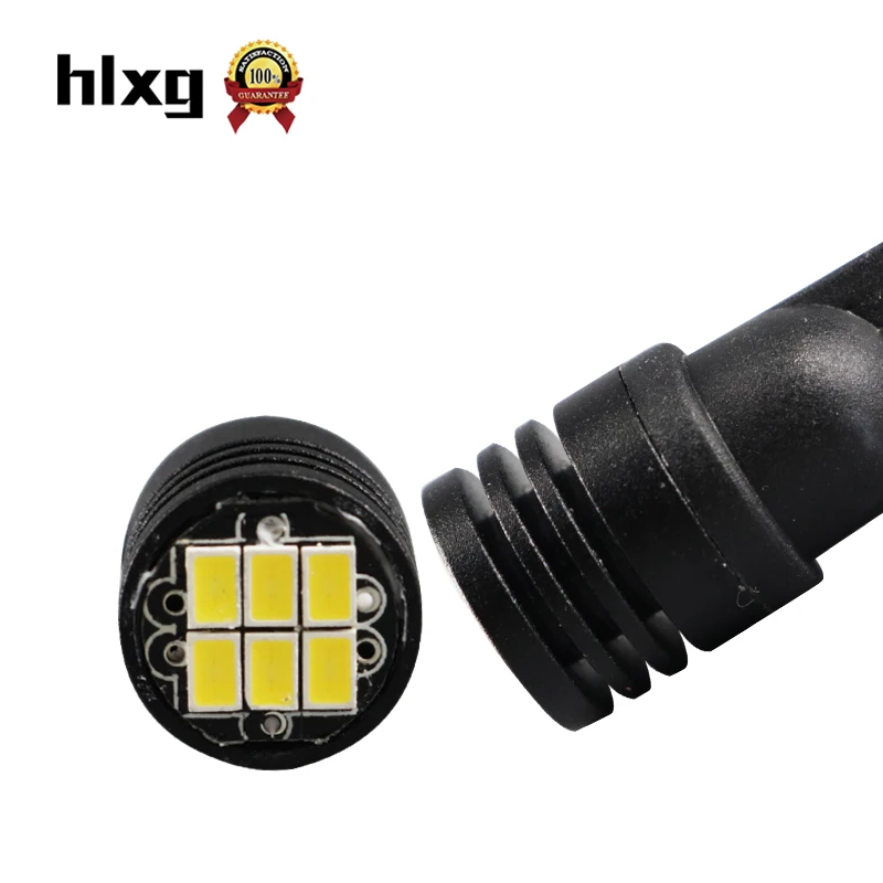 HLXG 10 шт. W5W CANBUS T10 светодиодный 194 168 автомобильный поворотный тормозной светильник
