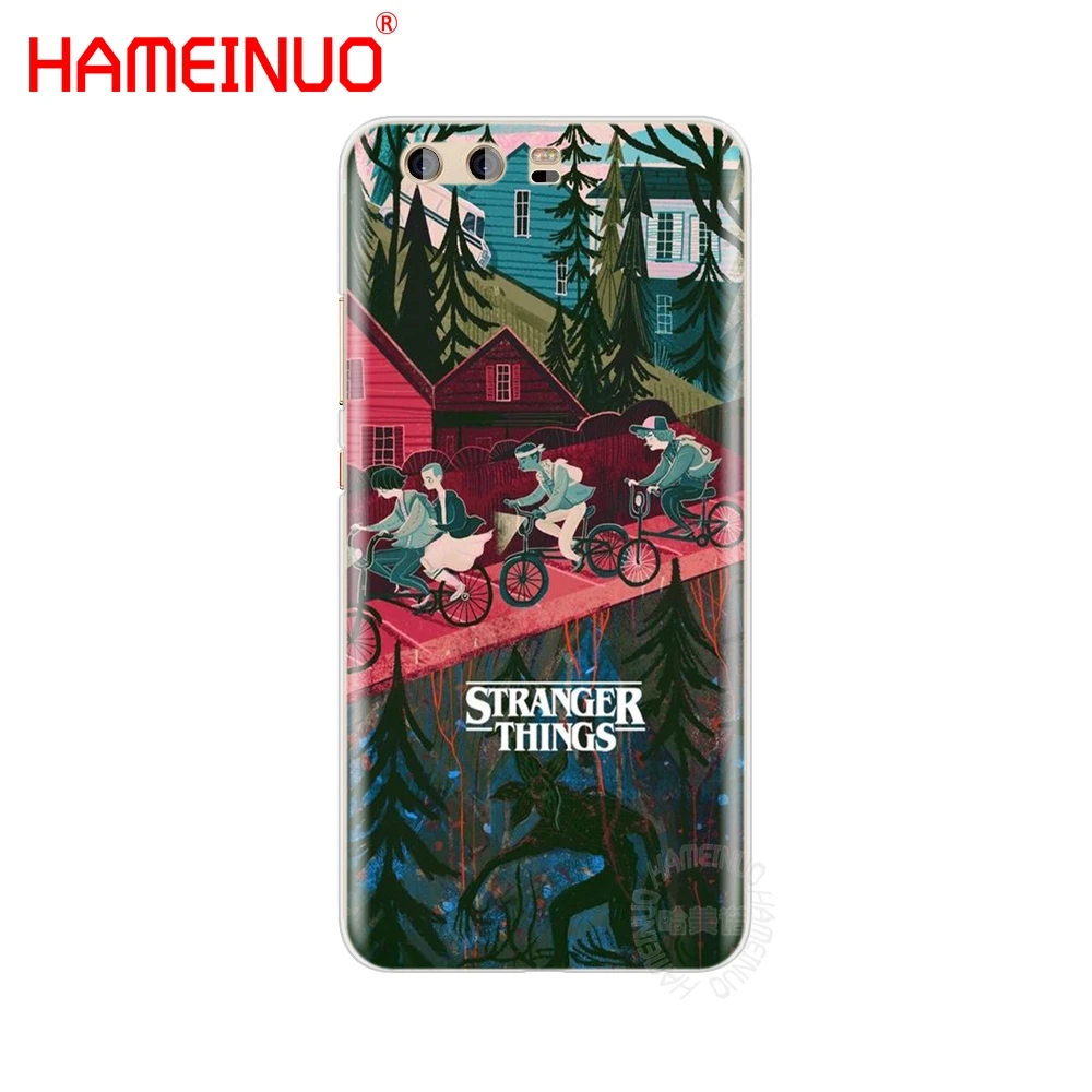 HAMEINUO очень странные дела крышка чехол для телефона для huawei Ascend P7 P8 P9 P10 P20 lite plus G8 G7 mate 8