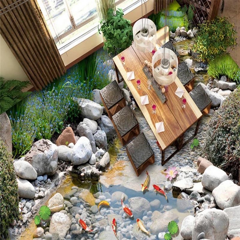 Обои для гостиной спальни самоклеющиеся 3D обои пола|fresco wallpaper|paper muralfloor wall paper |