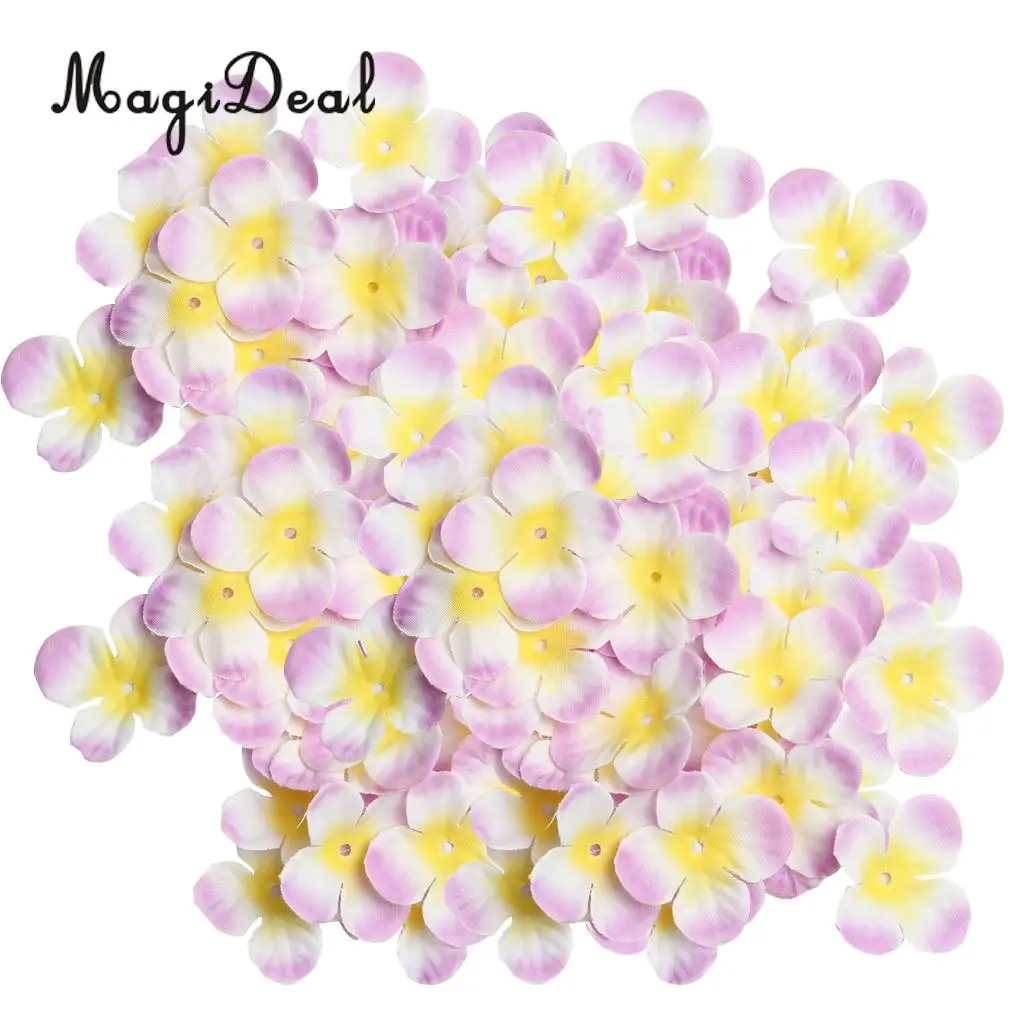 Purple MagiDeal 500 шт Искусственный Шелковый цветок розы Лепестки для DIY волос Лук Свадебная вечеринка ремесло - Цвет: Purple
