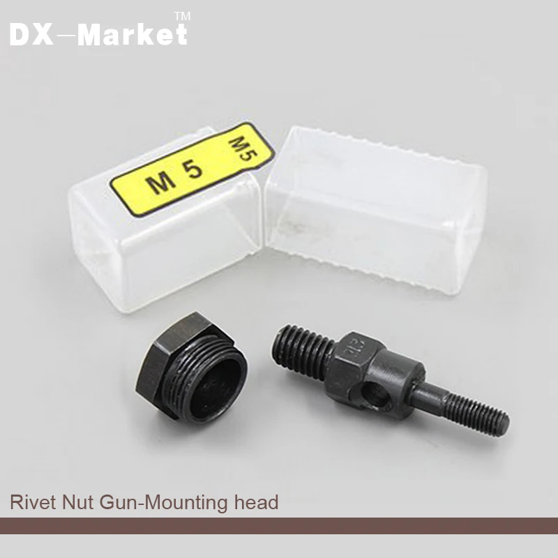 Blind Rivet Nut Gun Heavy Hand INSER NUT Tool Manual Mandrels with mounting head M3 M4 M5 M6 and wrench |