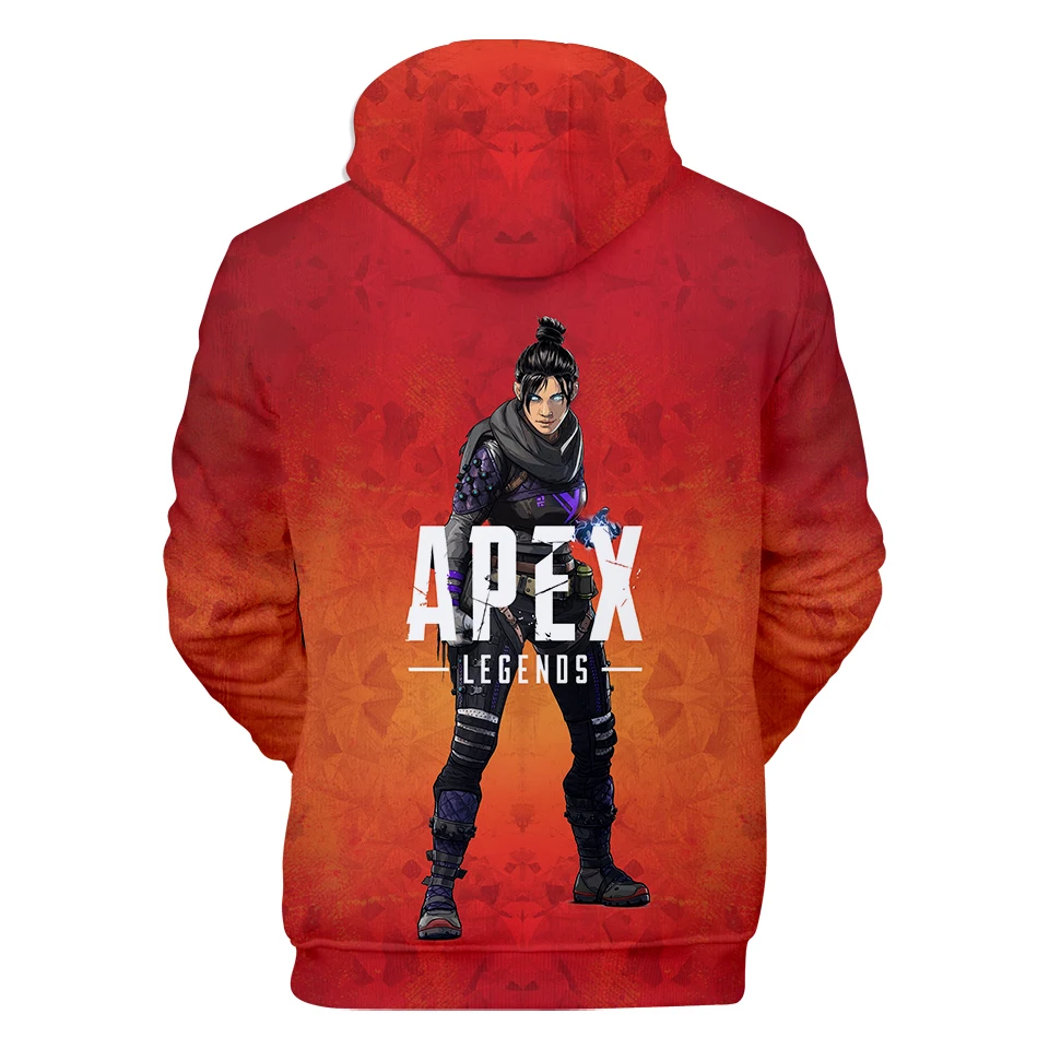 Горячие 3D толстовки Apex Legends толстовки для мужчин и женщин осень зима мода Apex 3D печать мужские свитера и толстовки Одежда
