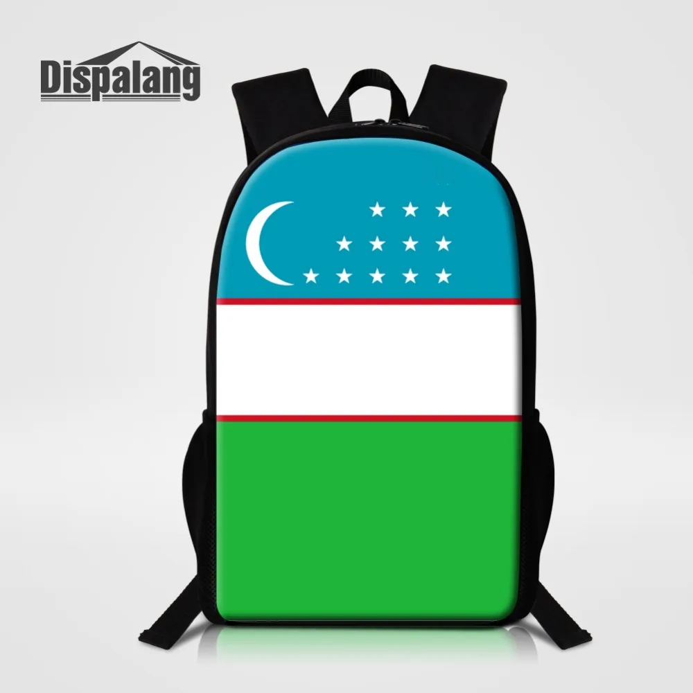 Dispalang школьный рюкзак с национальным флагом и принтом Детская сумка для книг