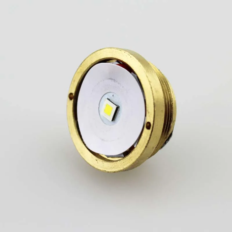 CREE XP-L HI V2 1600lm 7135x8 драйвер 1-Mode латунная база светодиодный Drop-in для C8 фонарик