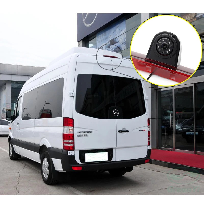 Автомобильный светодиодный фонарь для Volkswagen для средних и больших собак Benz W906 Sprinter Vito стоп-сигнал CCD камера заднего вида