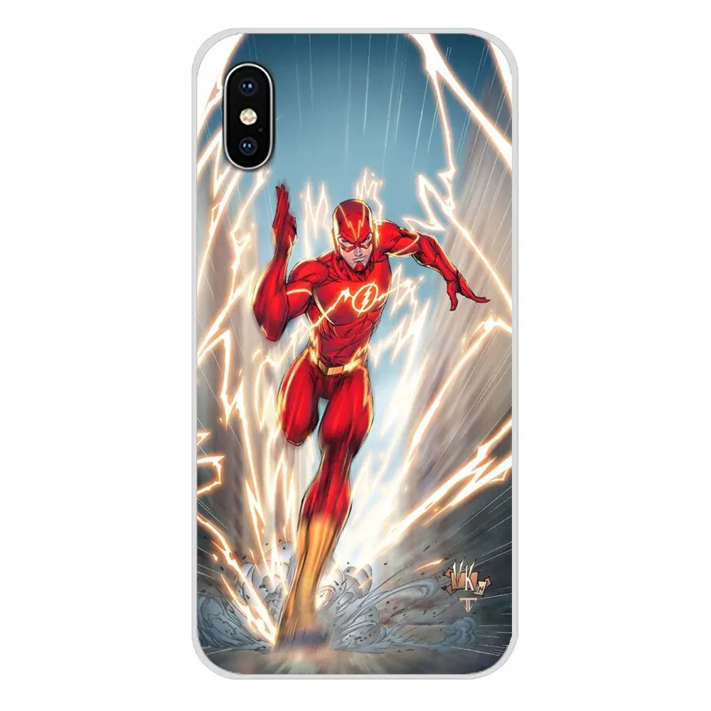 Силиконовый чехол для Samsung Galaxy S3 S4 S5 Mini S6 S7 Edge S8 S9 S10 Lite Plus Note 4 5 8 9 Flash DC Comics Super