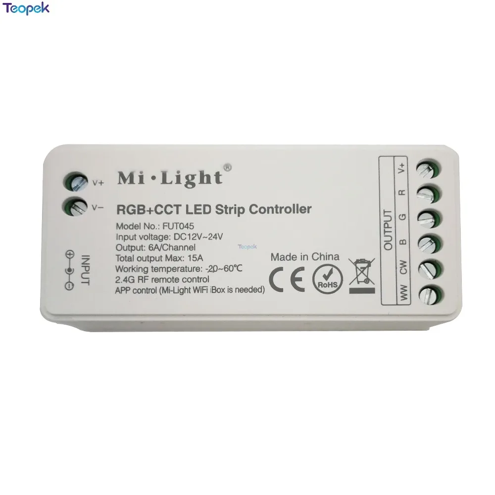 Mi. Светильник FUT043 FUT044 FUT045 RGB RGBW + CCT AUTO SYNC Функция светодиодный контроллер FUT088 2 4G Wifi