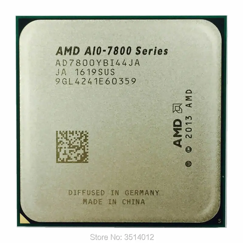 Четырехъядерный процессор AMD A10-Series A10-7800 A10 7800 ГГц AD7800YBI44JA / AD780BYBI44JA разъем FM2 + |