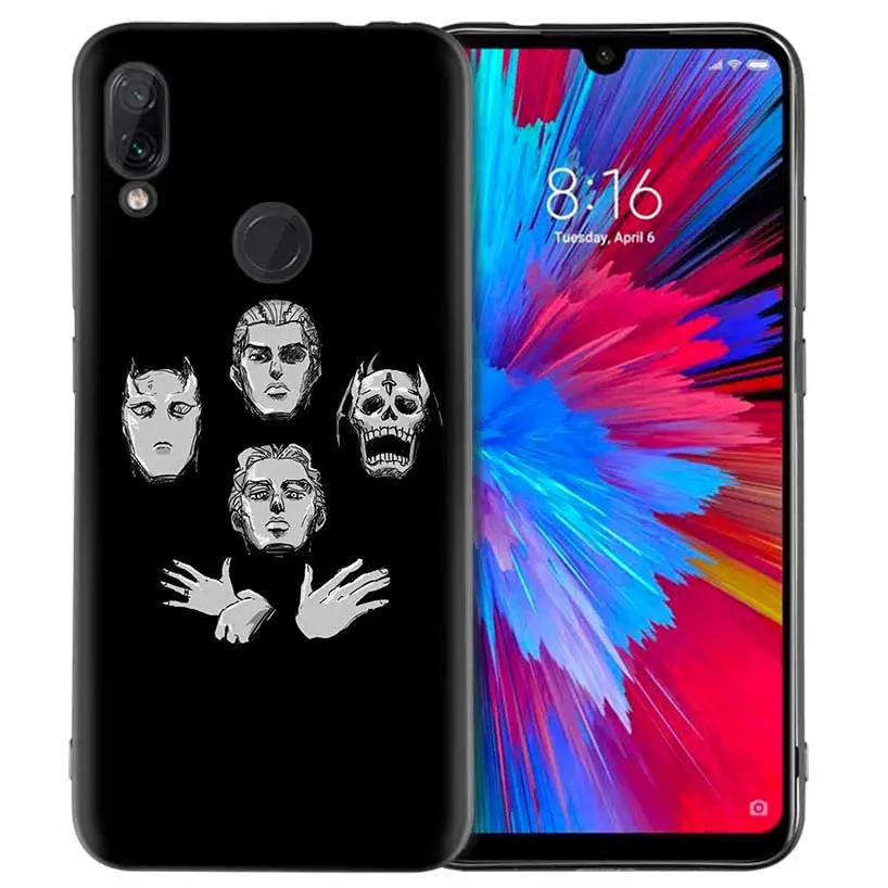 05 JoJo Необычные Приключения силиконовый чехол для Xiaomi Mi 9 8 Play A1 A2 Redmi Note 7 6 6A 5 Plus S2 GO Lite Pro Pocophone F1 - Цвет: 05