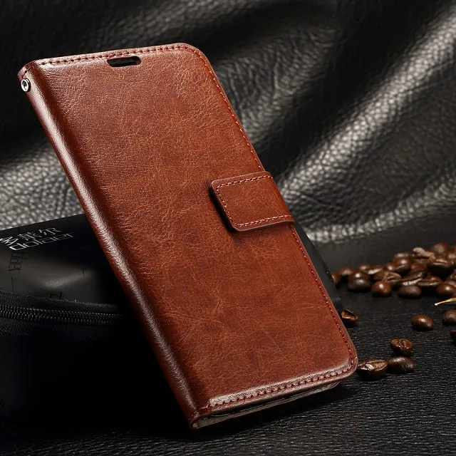 Retro Wallet Leather Case For Samsung Galaxy S6 Edge Stand Cover With Photo Frame |