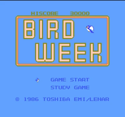 

8-битная игровая карта Bird Week Area для 72-контактного игрового видеоплеера