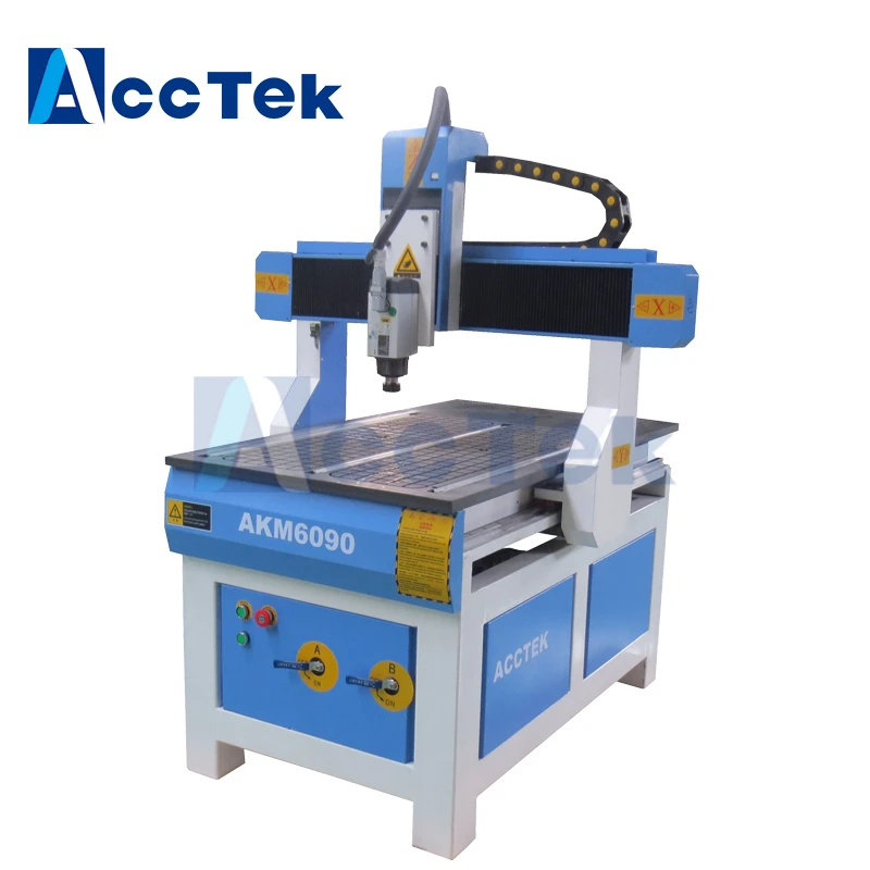 Недорогой Китайский фрезерный станок AccTek 6090 с ЧПУ 3d/фрезерный 6090|Фрезы по дереву|